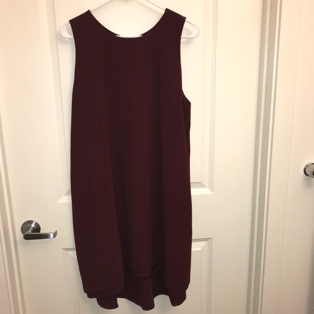 Red dress